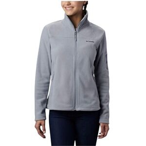 Columbia‎ Women's Medium Fast Trek II Fleece Jacket Full Zip Tradewinds Grey